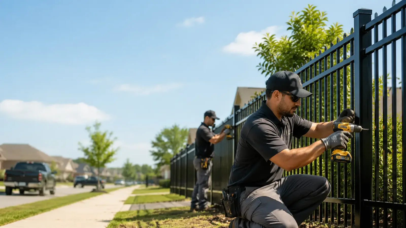 Metal Fence Installation in Del Rio, TX